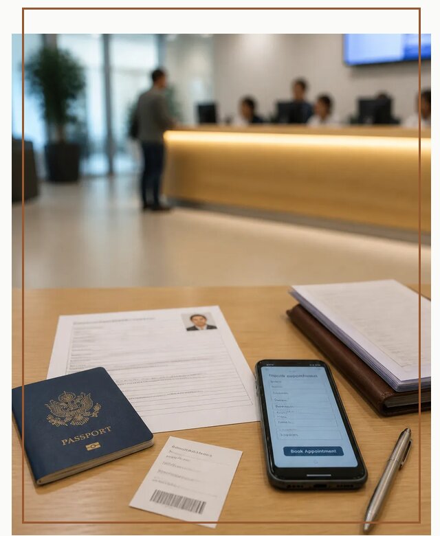 Запись в визовый центр в Златоусте для подачи документов