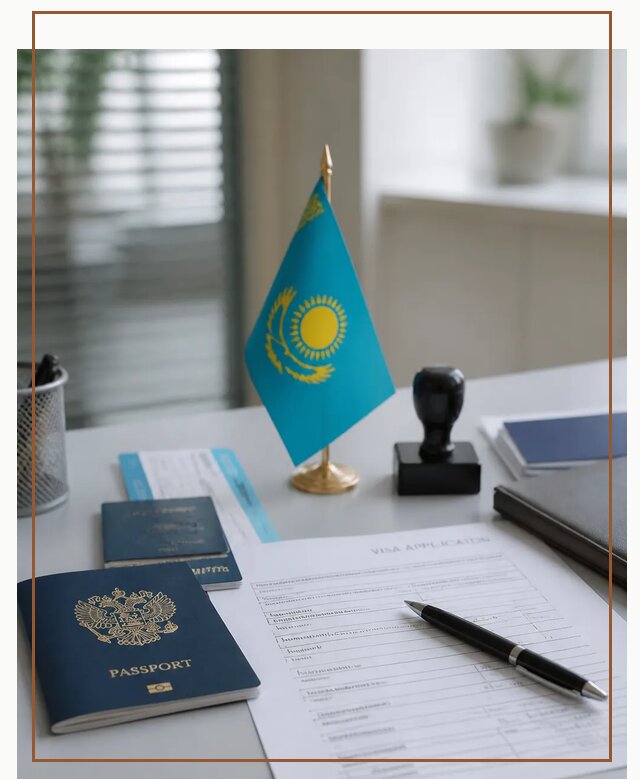 Оформление визы в Казахстан для поездки и работы в Златоусте